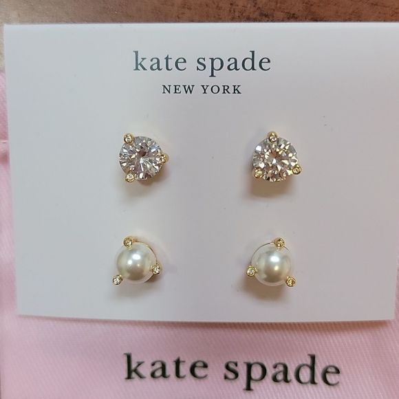 Kate Spade Rise & Shine Stud Earrings - Set Of 2 - Picture 4 of 5